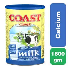 Coast Calcium Milk Powder 1800g