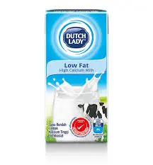 Dutch Lady UHT Milk Low Fat 200ml