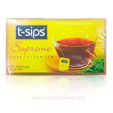 T-Sips Ceylon Tea  50's