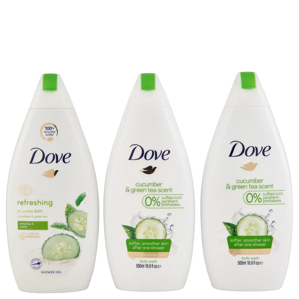 Dove Body Wash Freshtouch Cucumber & Green Tea Scent   500ml