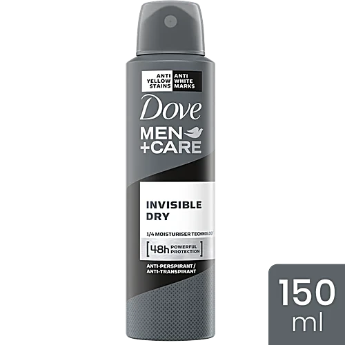 Dove Invisible Dry Deodorant 150ml