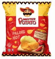 Mr Potato Chips Pkt Hot & Spice 60gm