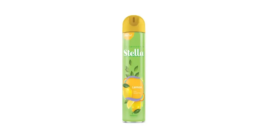 Stella Aerosol Freshener Lemon 400ml