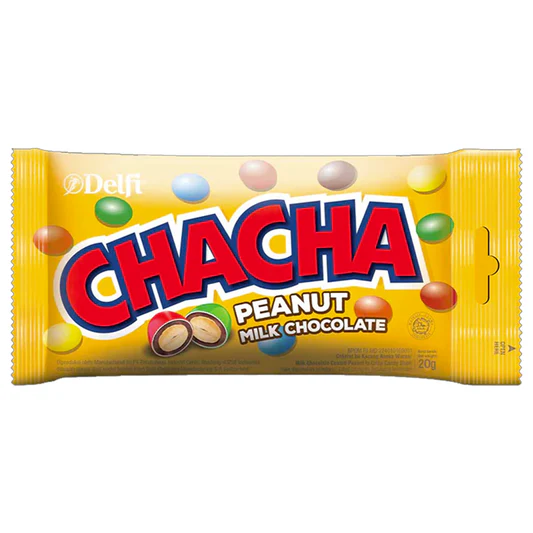 Delfi Chacha Peanut Chocolate 40g
