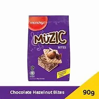 Munchys Muzic Bite ChocolateHazelnut Cream 90g