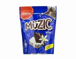 Munchys Muzic Wafer Cube Vanilla 90g