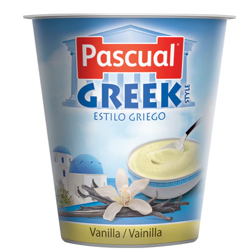 Pascual Yogurt Greek Style Vanilla 125gm