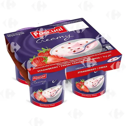 Pascual Yogurt T/C Strawberry 125gm