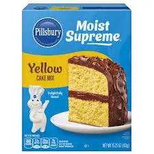 Pillsbury Butter Yellow Cake Mix (Box Pack) 432g