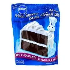 Pillsbury Dark Chocolate  Cake Mix 485g