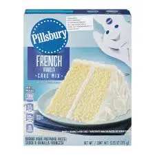Pillsbury French Vanilla Cake Mix (Box Pack) 432g