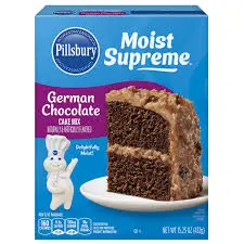 Pillsbury German Chocolate Cake Mix (Box Pack) 430g