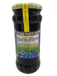 Lisa's Farm Jam Blueberry 440g 