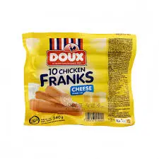 Doux Chicken Franks Cheese