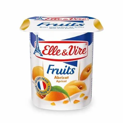 Elle & Vire Dairy Apricot 125g