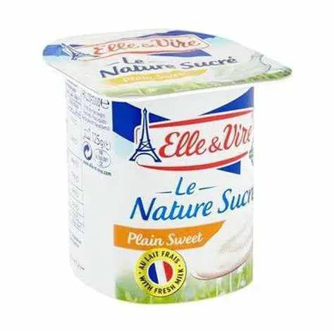 Elle & Vire Dairy Plain Sweet 125g
