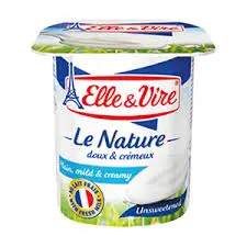 Elle & Vire Plain, Mild & Creamy 125g
