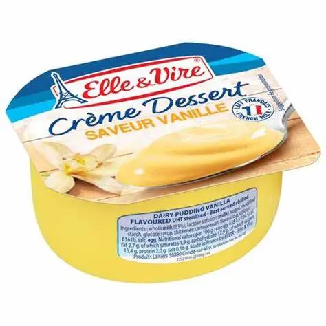 Elle & Vire Vanilla Cream Dessert 100g