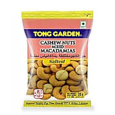 Tong Garden Cashew Nuts Mixed Macadamias 30g