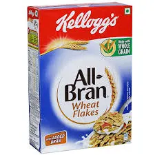 Kelloggs All Bran Wheat Flakes 440g