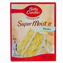 Betty Crocker Cake Mix Super Moist Vanilla 432g