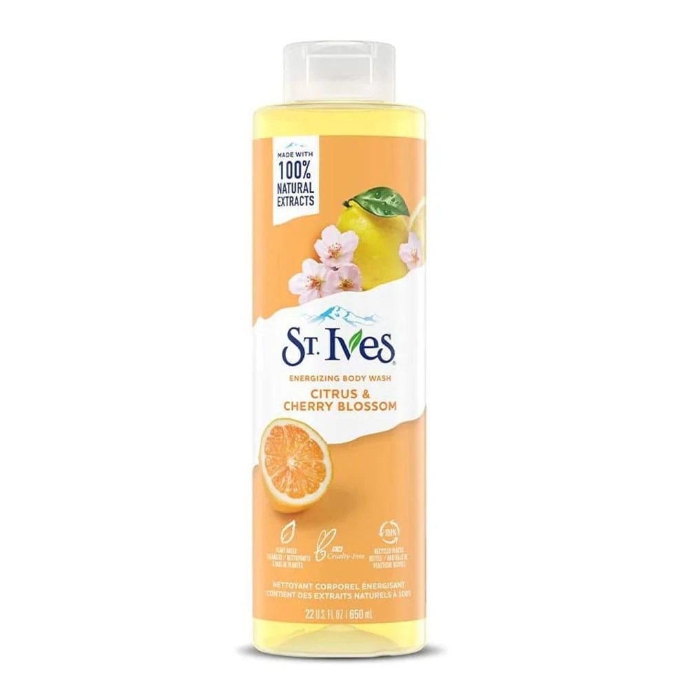ST. Ives Body Wash Citrus & Cherry Blossom 650ml