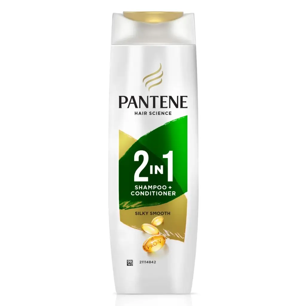 Pantene Shampoo Smooth & Silky (2 in 1) 340ml