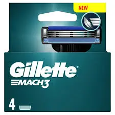 Gillette Mach3 Cartridges 4's
