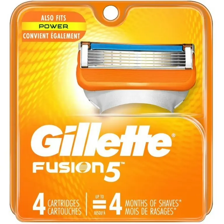 Gillette Fusion Power Cartridges 4's