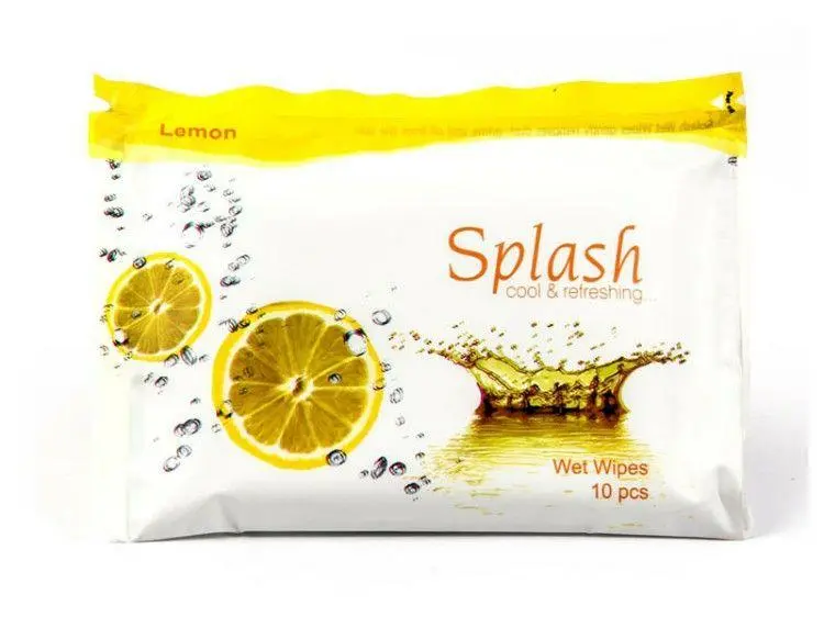 Splash Wet Wipes Lemon