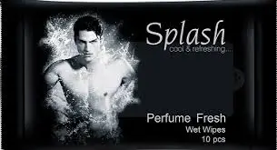 Splash Wet Wipes Men,s