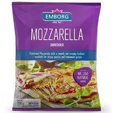 Emborg Mozzarella Cheese Shredded 200g
