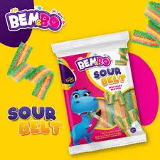Bem&Bo Sour Filled Mix Fruit 70grm