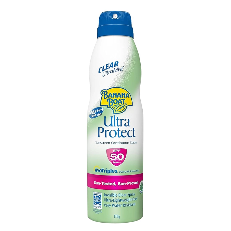 Banana Boat Sunscreen Lotion Spray Ultra Protect SPF50  170G