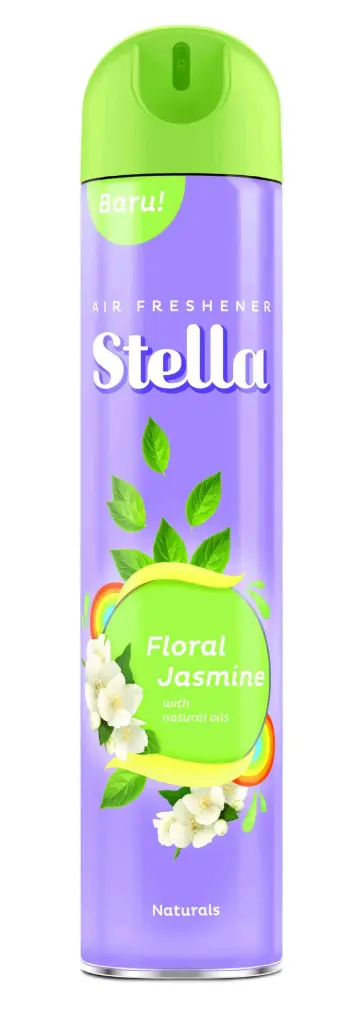 Stella Aerosol Freshener Jasmine 400ML