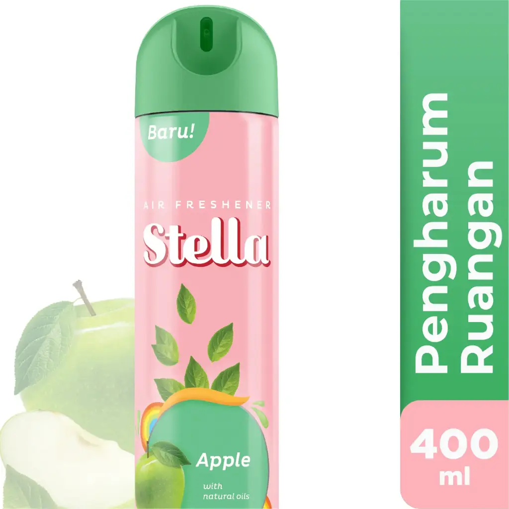 Stella Aerosol Freshener Apple 400ML