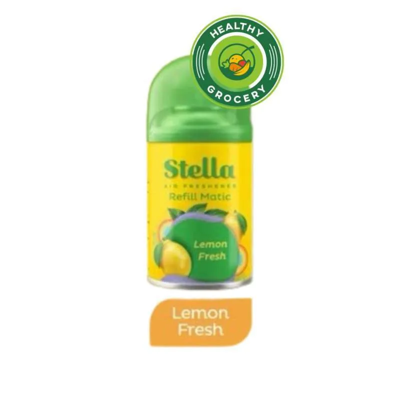 Stella Air Freshner Refill Matic Lemon Fresh 160ML