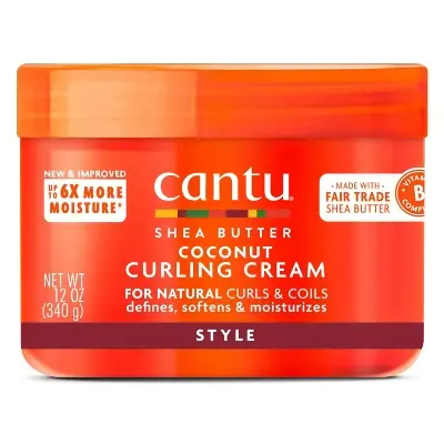 Cantu Natural Coconut Curl Cream 12OZ