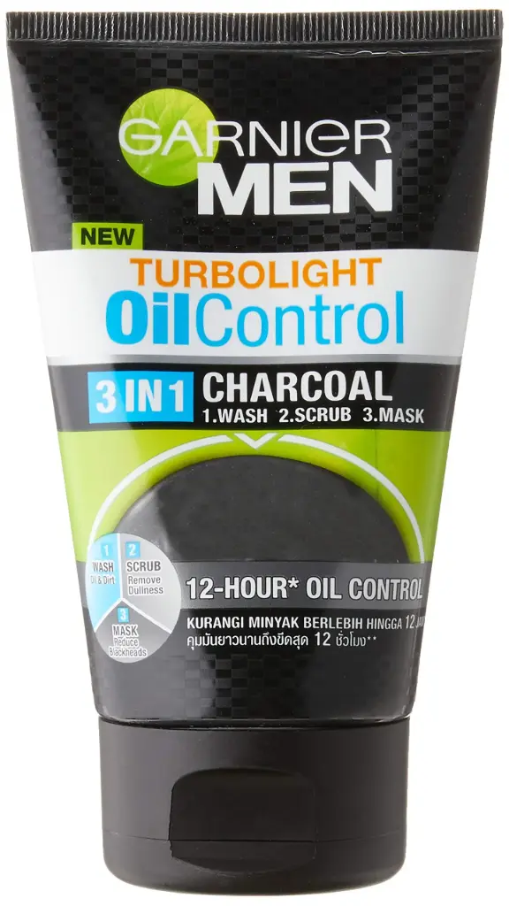 Garnier Men Facewash 3 in 1 Charcoal 100ml