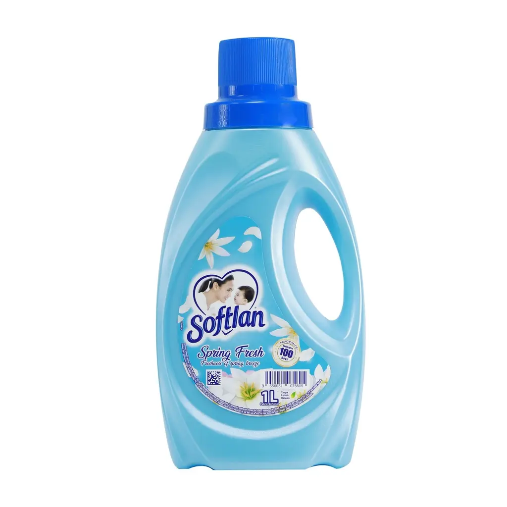 Softlan Fabric Softener Spring Fresh Blue 1L