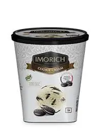 Elephant House Imorich Cookie Cream  1 Ltr Tub