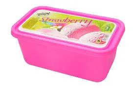 Elephant House Ice Cream Strawberry  1 Ltr Tub