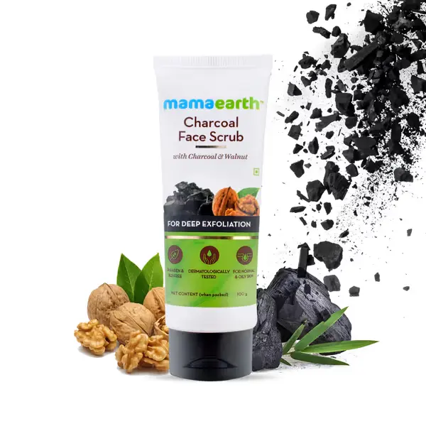 Mamaearth Charcoal Face Scrub 100 g  