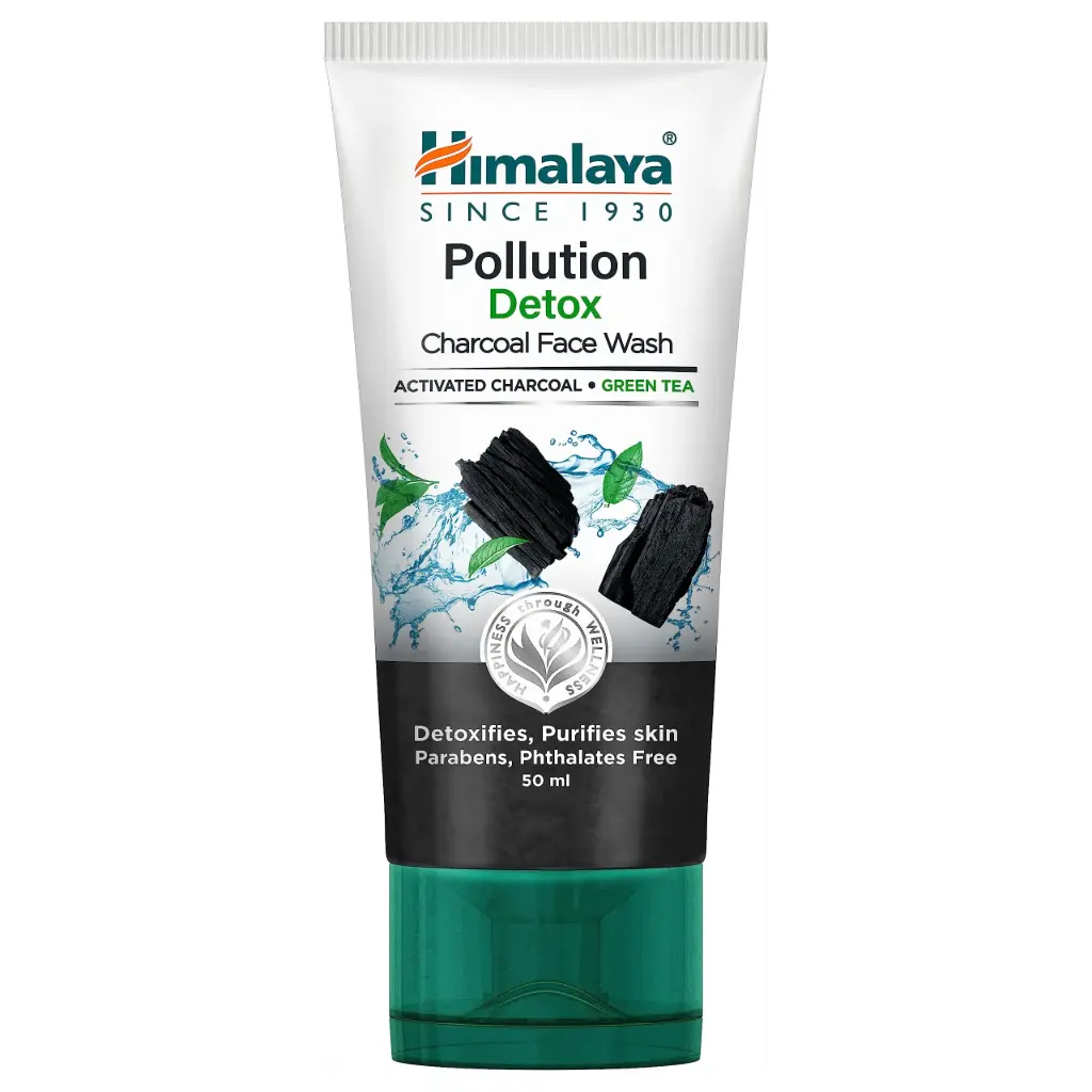Himalaya Pollution Detox Charcoal Face Wash 50ml
