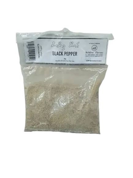 Maldive Flavour Black Pepper 50g