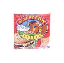 Happy Cow Burger Cheese Slices 200g
