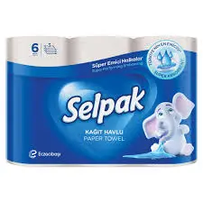Selpak Paper Towel Super Absorbent 6 Roll