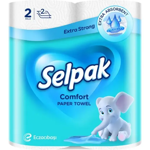 Selpak Paper Towel Comfort 2 Roll