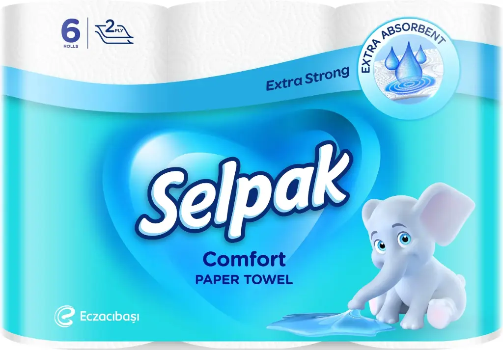 Selpak Paper Towel Comfort 6 Roll