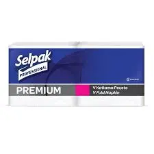 Selpak Professional Permium V Fold Napkin 
